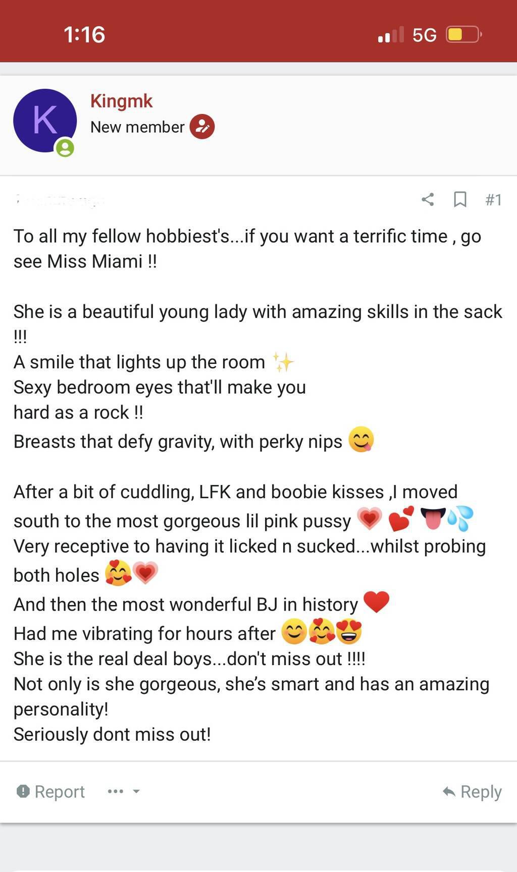 Partyy Girl! amazing reviews! miss miami melt in my mouth