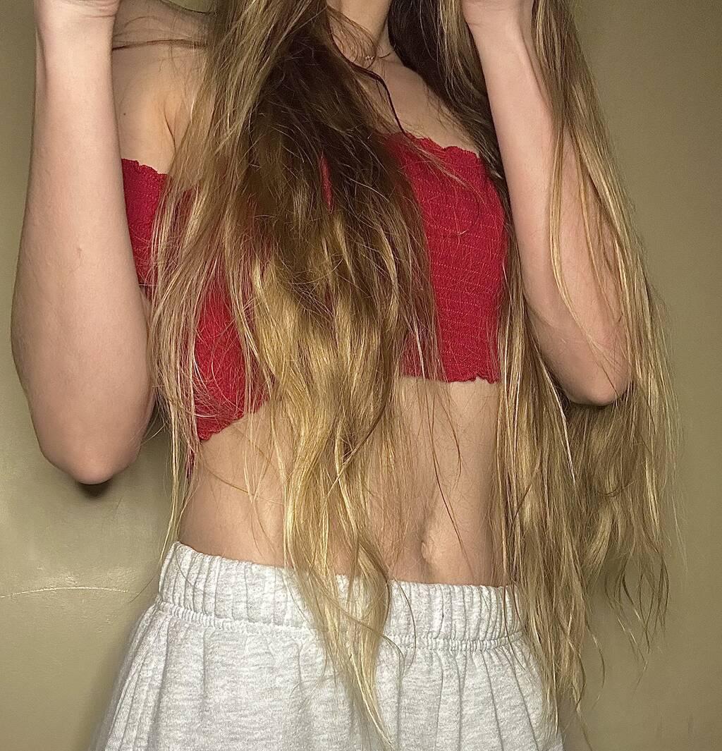 eXXXtremely long blonde hair - LAST DAY TODAY