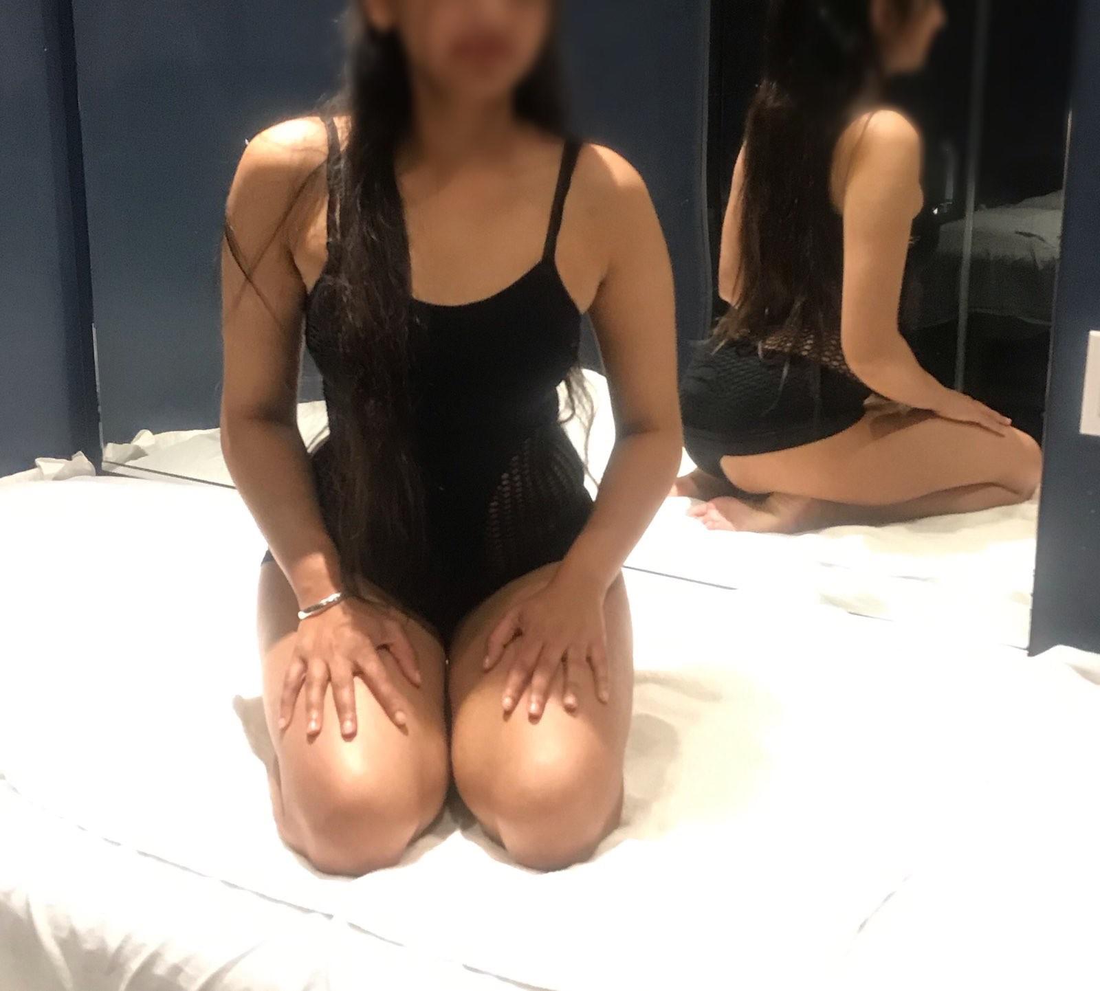 New To The Industry Petite Indian Student Anaya Fluent In Hindi and Punjabi