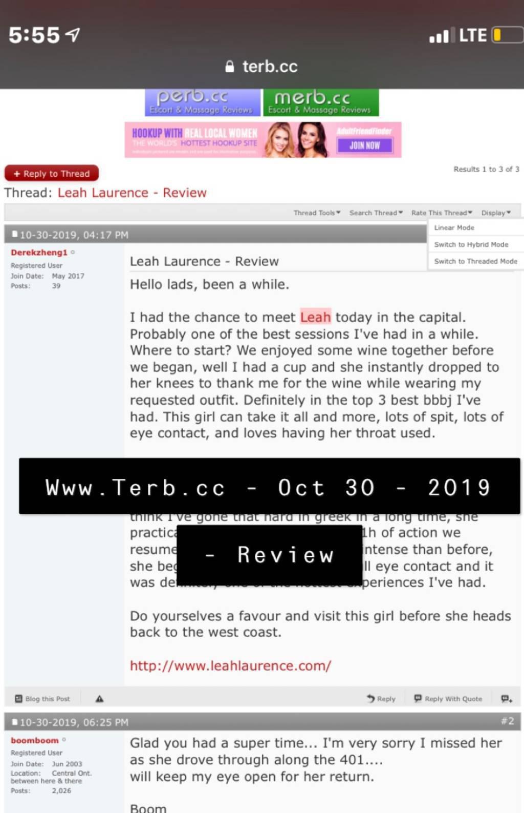 _____ ★ DDD Reviewed SQU1RT Leah Laurence ★ _____ Leth 22-24